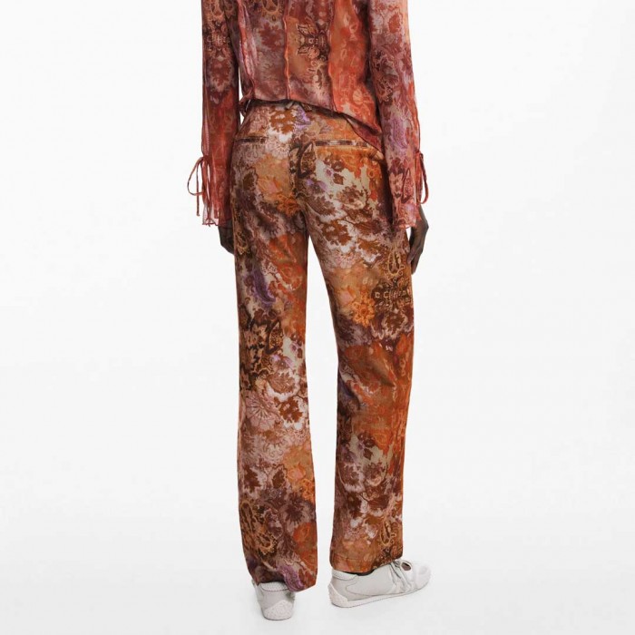DESIGUAL WOMAN PANT ROMANTICA MULTI