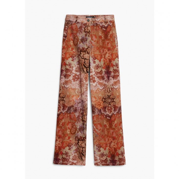 DESIGUAL WOMAN PANT ROMANTICA MULTI