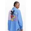DESIGUAL WOMAN MICKEY SHIRT CIEL DESIGUAL WOMAN MICKEY SHIRT CIEL