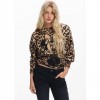 DESIGUAL WOMAN PULLOVER MINNIE LEOPAR