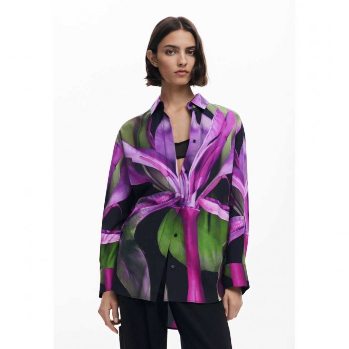 DESIGUAL Shirt designed by Mr. Christian Lacroix COLORFUL