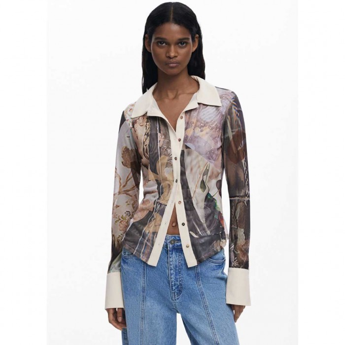 DESIGUAL WOMAN SHIRT EYRE MULTI