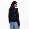 DESIGUAL WOMAN PULLOVER LACROIX BLACK DESIGUAL WOMAN PULLOVER LACROIX BLACK