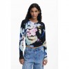 DESIGUAL Sweater designed by Mr. Christian Lacroix BLACK