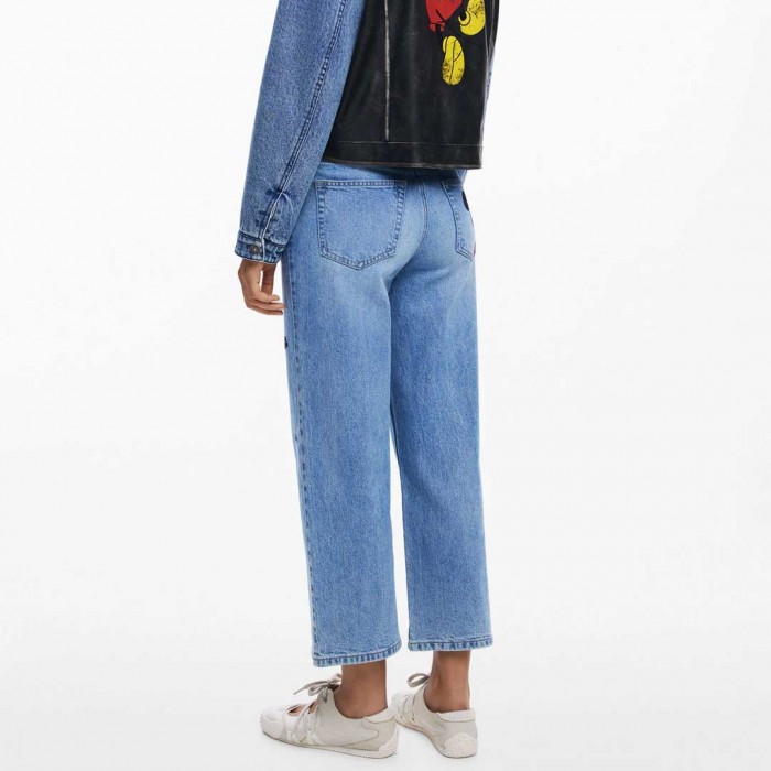 DESIGUAL WOMAN MICKEY JEAN BLUE