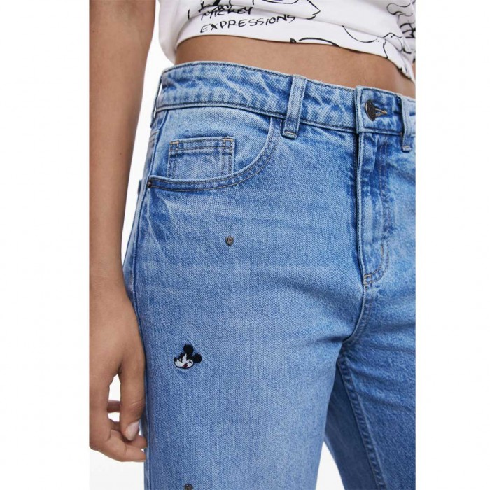 DESIGUAL WOMAN MICKEY JEAN BLUE