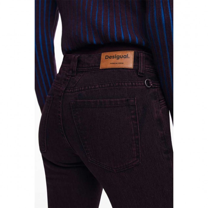 DESIGUAL WOMAN FLARE JEAN COCO BORDO