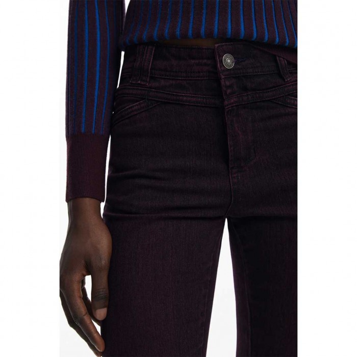 DESIGUAL WOMAN FLARE JEAN COCO BORDO