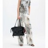 DESIGUAL WOMAN Large shopping bag BLACK
