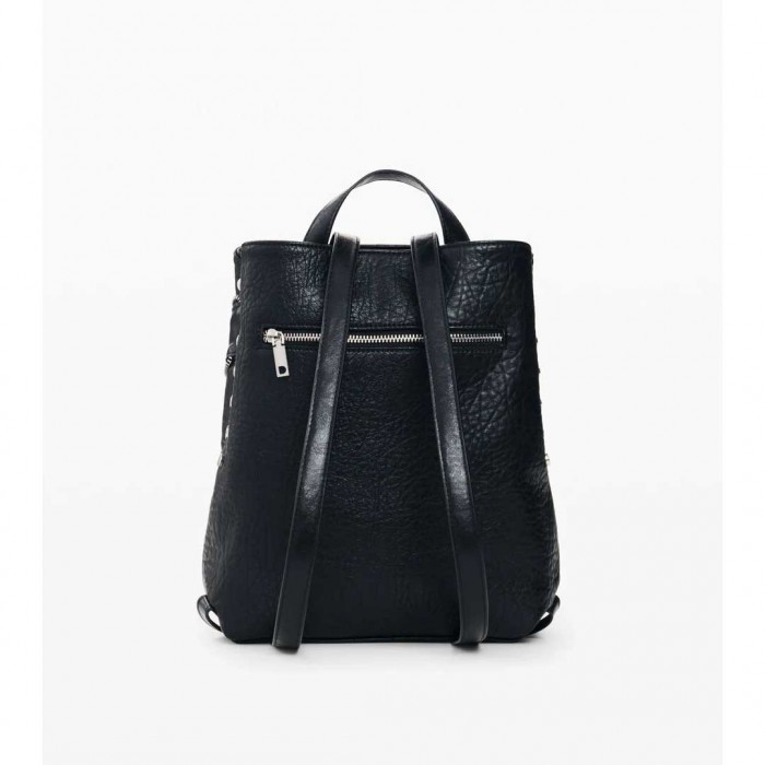 DESIGUAL WOMAN Mini small backpack BLACK 1