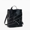 DESIGUAL WOMAN Mini small backpack BLACK 1