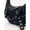 DESIGUAL WOMAN Medium Studded Shoulder Bag BLACK