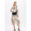 DESIGUAL WOMAN Medium Studded Shoulder Bag BLACK