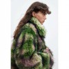 DESIGUAL WOMAN Synthetic Fur Coat Lacroix