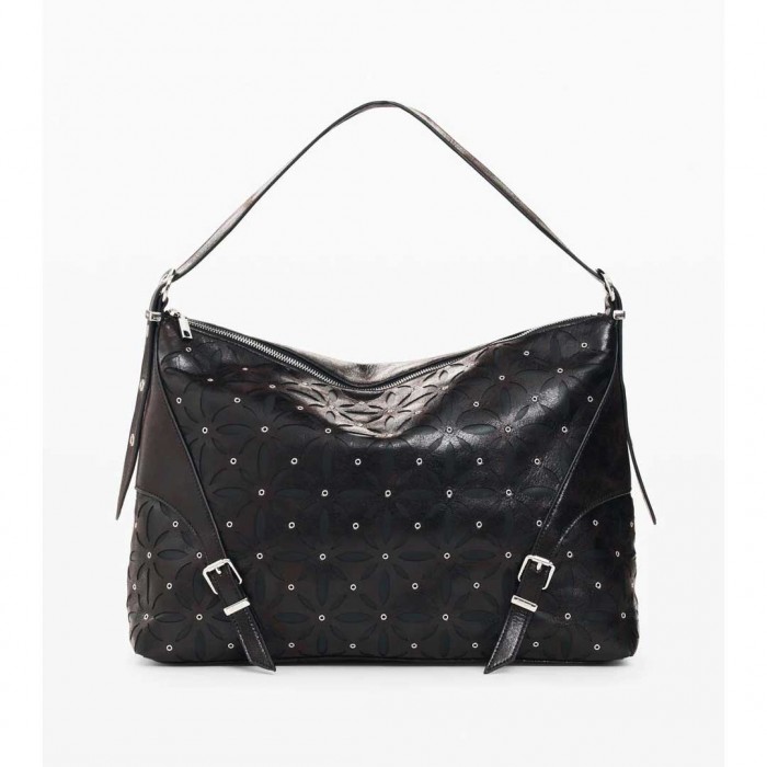 DESIGUAL WOMAN Large shoulder bag BLACK