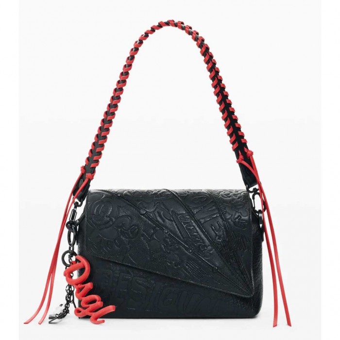 DESIGUAL WOMAN Medium Mickey™ bag BLACK