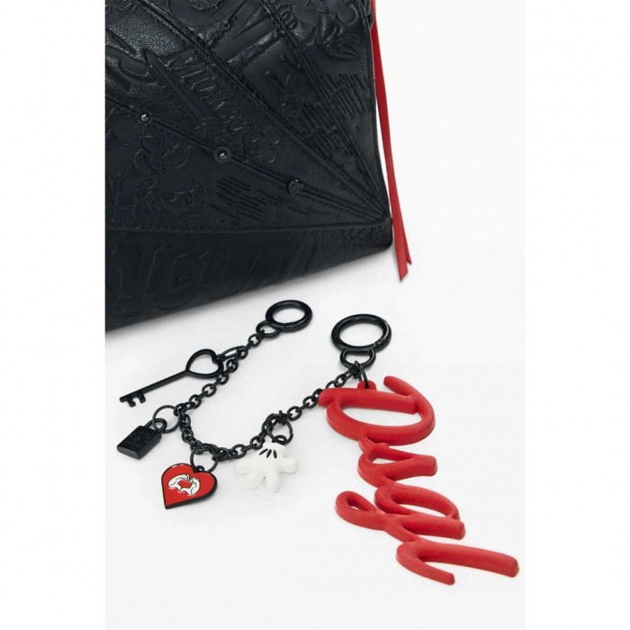 DESIGUAL WOMAN Medium Mickey™ bag BLACK
