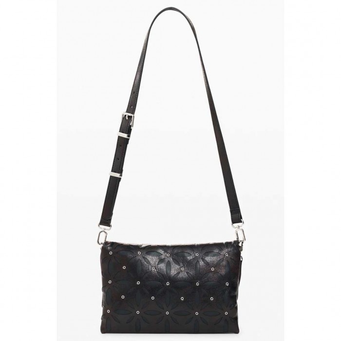 DESIGUAL WOMAN Medium Quilted Bag BLACK DESIGUAL WOMAN Medium Quilted Bag BLACK