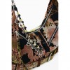 DESIGUAL WOMAN  Large fabric bag GREEN