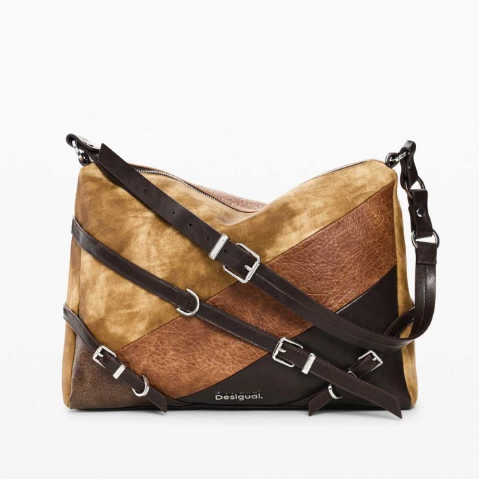DESIGUAL WOMAN AUREA BAG BEIGE