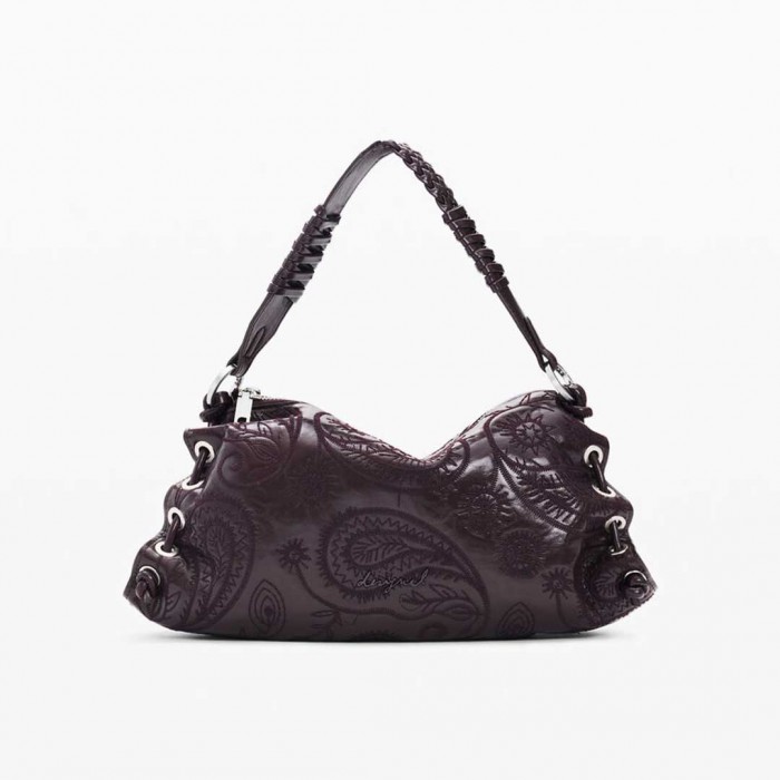 DESIGUAL WOMAN Medium Bag BURGUNDY
