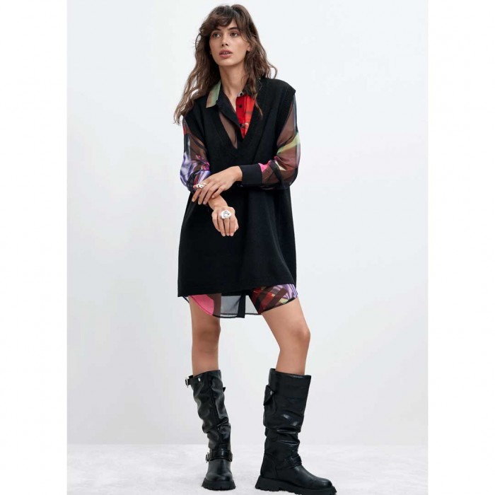 DESIGUAL WOMAN 2-in-1 shirt dress M. C. Lacroix