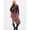 DESIGUAL WOMAN Jacket Leather Effect BORDO