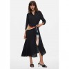 DESIGUAL WOMAN Midi Shirt Dress BLACK