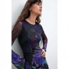 DESIGUAL WOMAN Printed tulle dress M. C. Lacroix