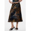 DESIGUAL WOMAN LONG SKIRT DUBLIN BLUE