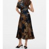 DESIGUAL WOMAN LONG SKIRT DUBLIN BLUE
