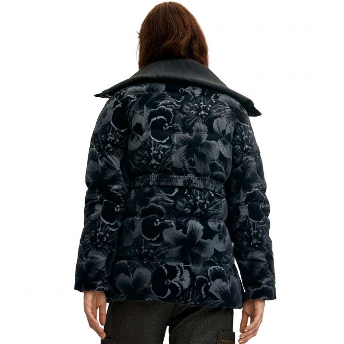 DESIGUAL Women's Winter Jacket BLACK