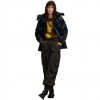 DESIGUAL Women's Winter Jacket BLACK