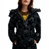 DESIGUAL Women's Winter Jacket BLACK