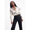DESIGUAL WOMAN FLARE PANT BLACK