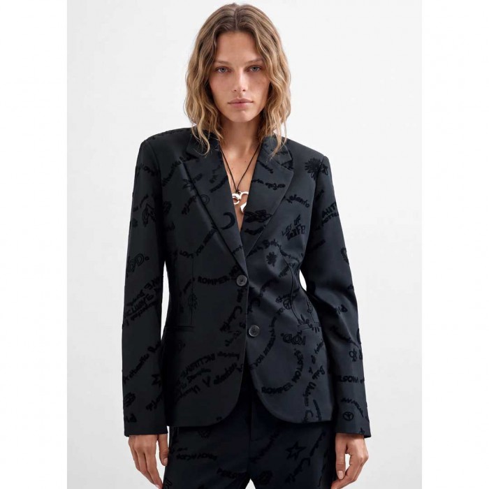 DESIGUAL WOMAN BLAZER BLACK