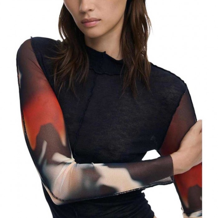 DESIGUAL WOMAN BLOUSE COLMO BLACK