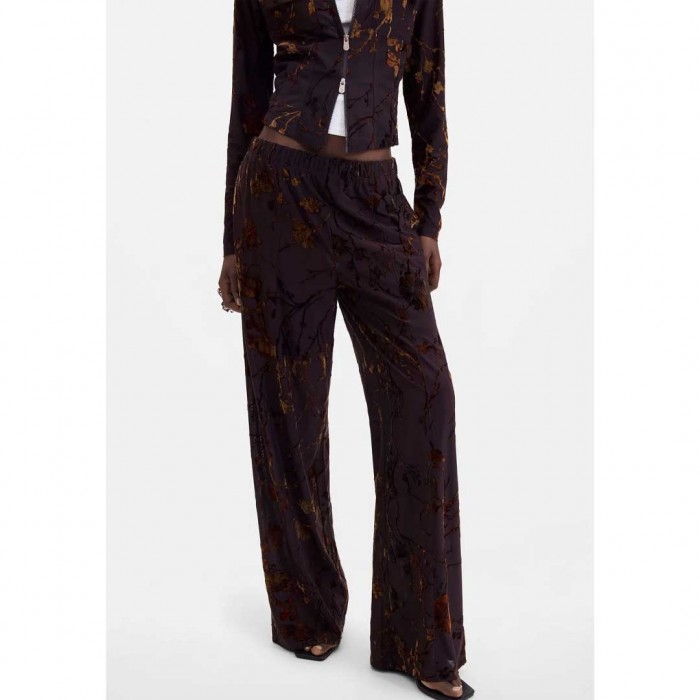 DESIGUAL WOMAN PANT BUCAREST BROWN