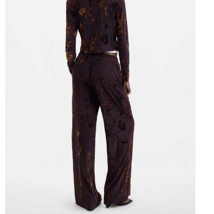 DESIGUAL WOMAN PANT BUCAREST BROWN