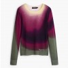 DESIGUAL Fine knit sweater Gradient Effect