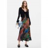 DESIGUAL WOMAN LONG DRESS 2 IN 1