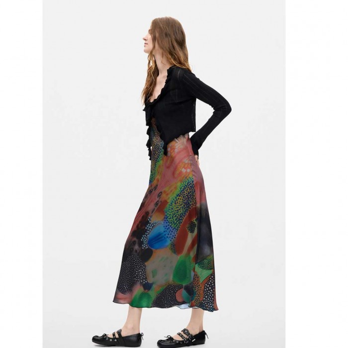 DESIGUAL WOMAN LONG DRESS 2 IN 1