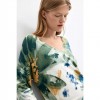 DESIGUAL WOMAN Thin Printed Sweater
