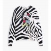 DESIGUAL WOMAN PULLOVER MICKEY BLACK/WHITE
