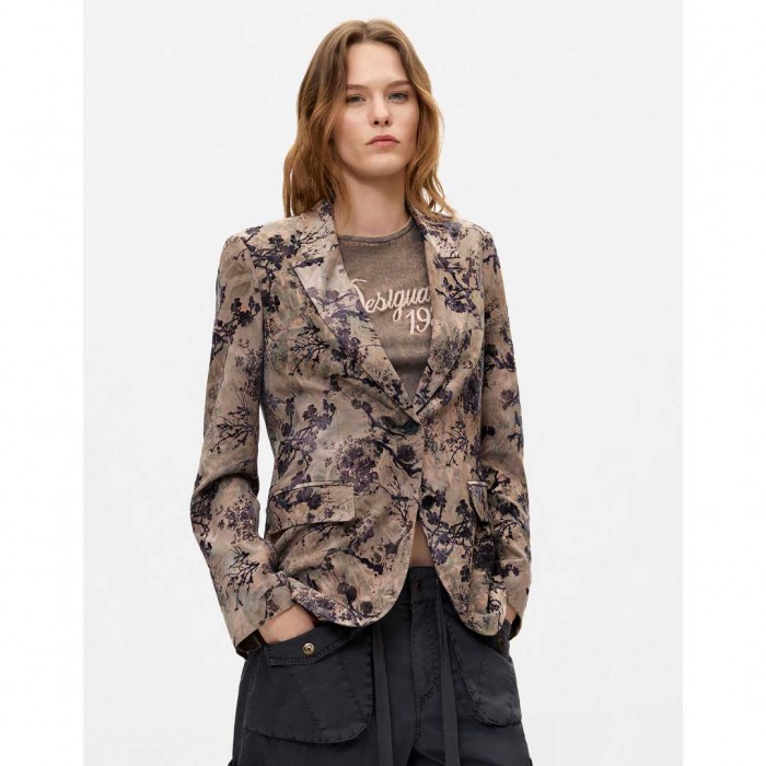 DESIGUAL WOMAN BLAZER BEIGE