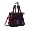 DESIGUAL WOMAN Medium waxed multi-position backpack BORDO
