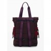 DESIGUAL WOMAN Medium waxed multi-position backpack BORDO