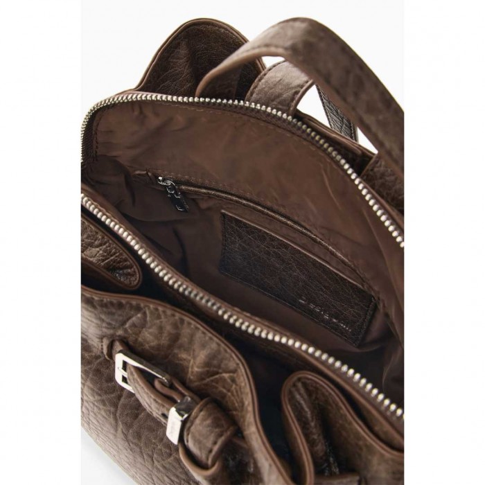 DESIGUAL WOMAN BACKPACK NEW CHOCO BROWN
