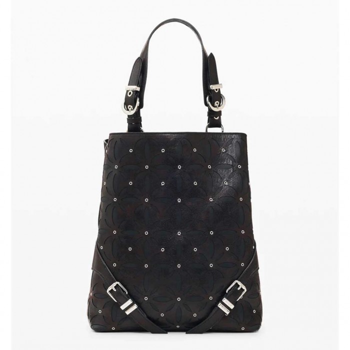 DESIGUAL WOMAN Mini small backpack BLACK 2