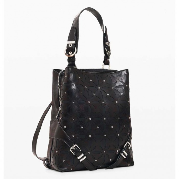 DESIGUAL WOMAN Mini small backpack BLACK 2